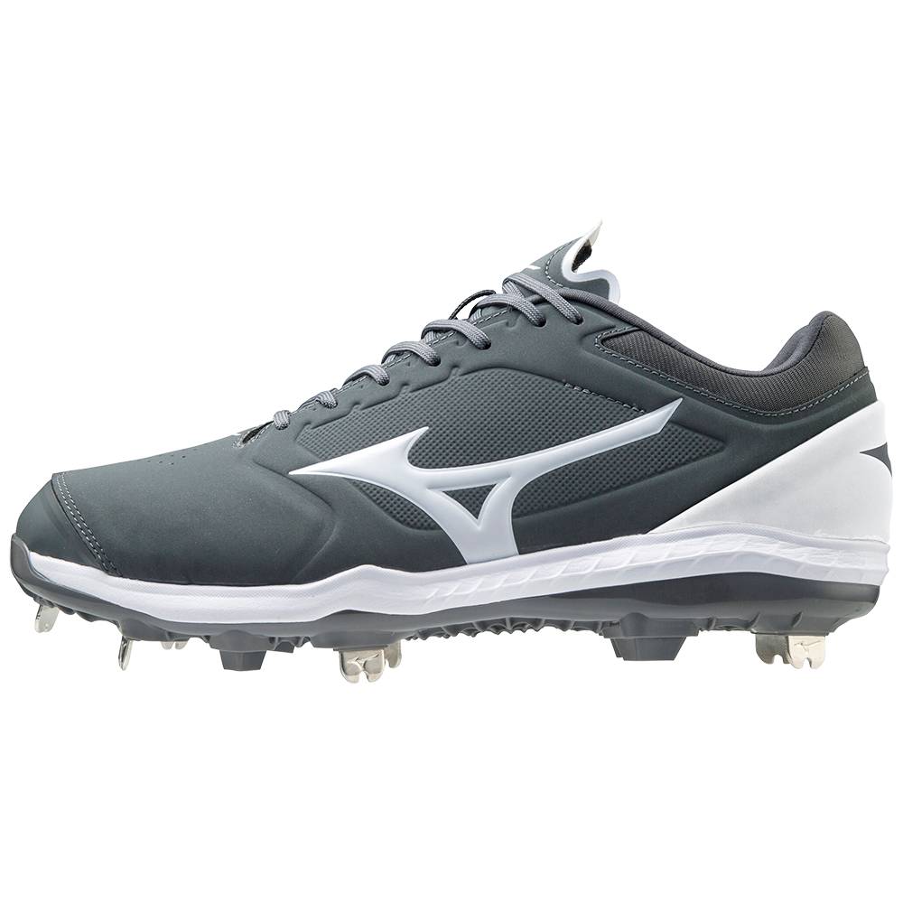 Zapatillas Sofbol Mizuno Sweep 5 Bajas Metal Mujer Gris/Blancas Comprar FMRT-64703